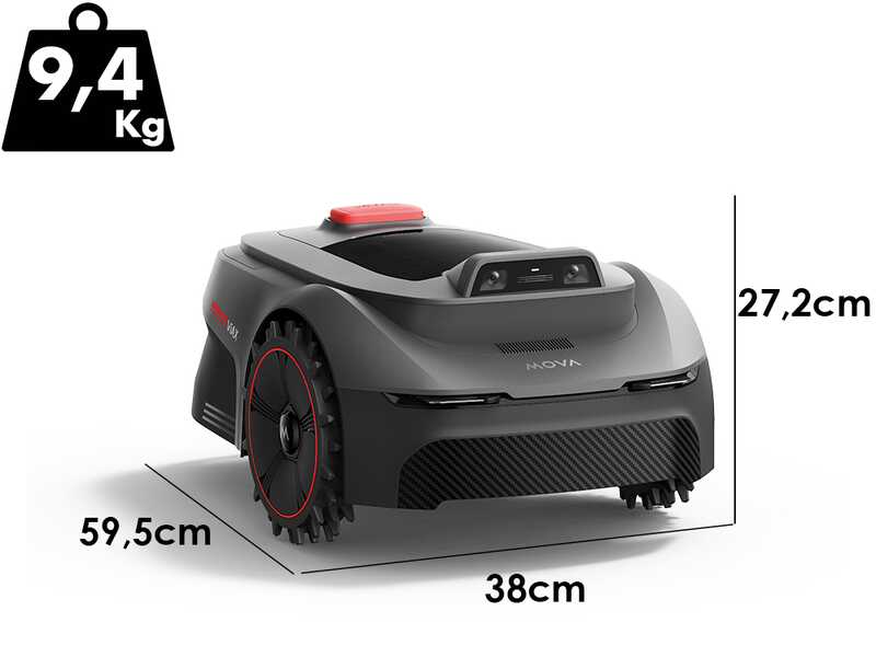 MOVA ViAX 250 - M&auml;hroboter - ohne Begrenzungskabel