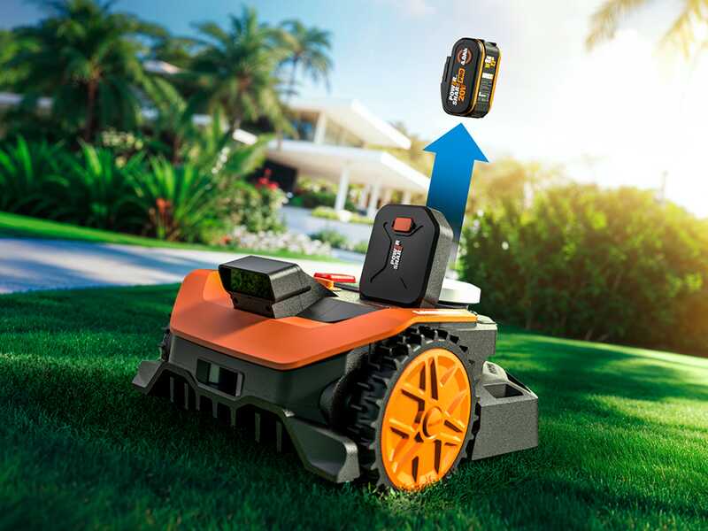Worx Landroid Vision Cloud WR303E - M&auml;hroboter - ohne Installation