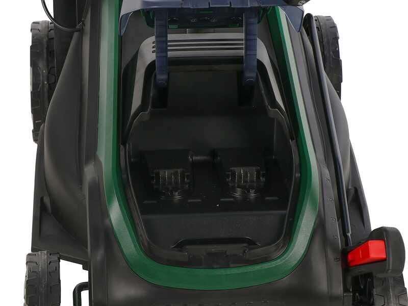 Bosch Rotak18V2-38 &ndash; Akku-Rasenm&auml;her &ndash; Schnittbreite 38 cm &ndash; SOLO OHNE AKKU UND LADEGER&Auml;T