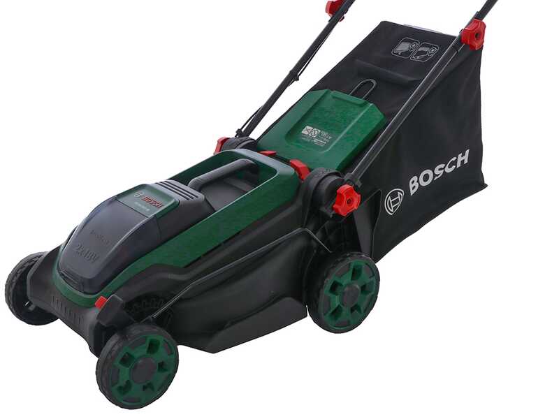 Bosch Rotak18V2-38 &ndash; Akku-Rasenm&auml;her &ndash; Schnittbreite 38 cm &ndash; SOLO OHNE AKKU UND LADEGER&Auml;T