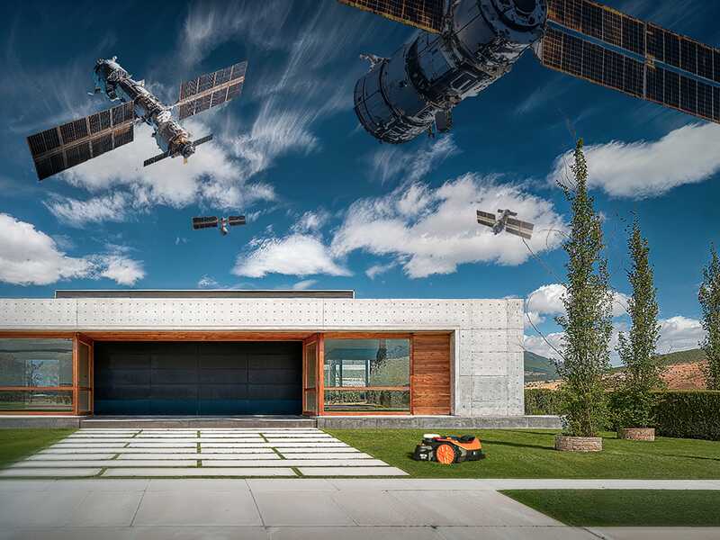 Worx Landroid Vision Cloud WR308E - M&auml;hroboter - ohne Installation - Gratis Garage!