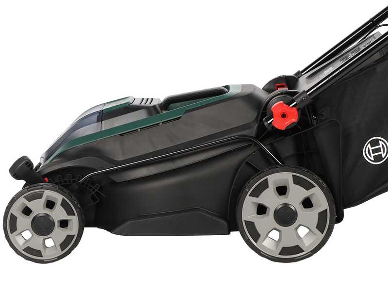 Bosch Rotak18V2-43 &ndash; Akku-Rasenm&auml;her &ndash; 2X18V/4Ah &ndash; Schnittbreite 43 cm