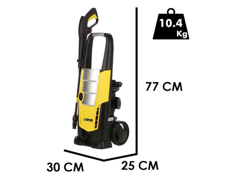 Lavor Galaxy 140 - Kaltwasser Hochdruckreiniger Lavorwash - 140 bar max - 450 l/h max