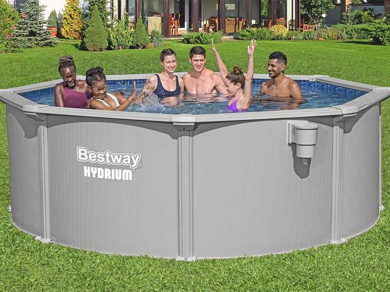Bestway Hydrium 56566DE - &Oslash;305x122 cm - Stahlwandpool, rund