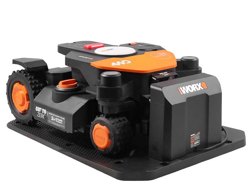 Worx Landroid Vision Cloud WR344E - M&auml;hroboter 4WD - ohne Installation - Gratis Garage!