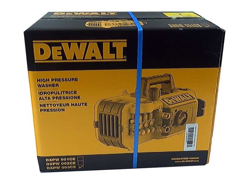 Hochdruckreiniger DeWalt DXPW 003CE KART - max. Druck 150 bar  - F&ouml;rdermenge 630 l/h - auf Wagen mit R&auml;dern