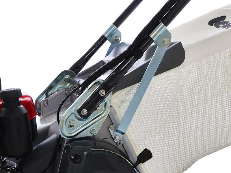 KAAZ LM 5360 HXAR PRO HS - Benzin-Rasenm&auml;her mit Radantrieb - Honda GXV 160 - Schnittbreite 53 cm - Mit Kardanwelle &ndash; Metallwalze