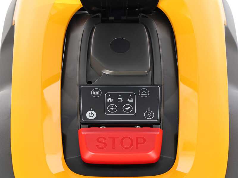 Stiga A 10v &ndash; M&auml;hroboter &ndash; ohne Begrenzungskabel&ndash; mit 2,5-Ah-E-Power-Akku