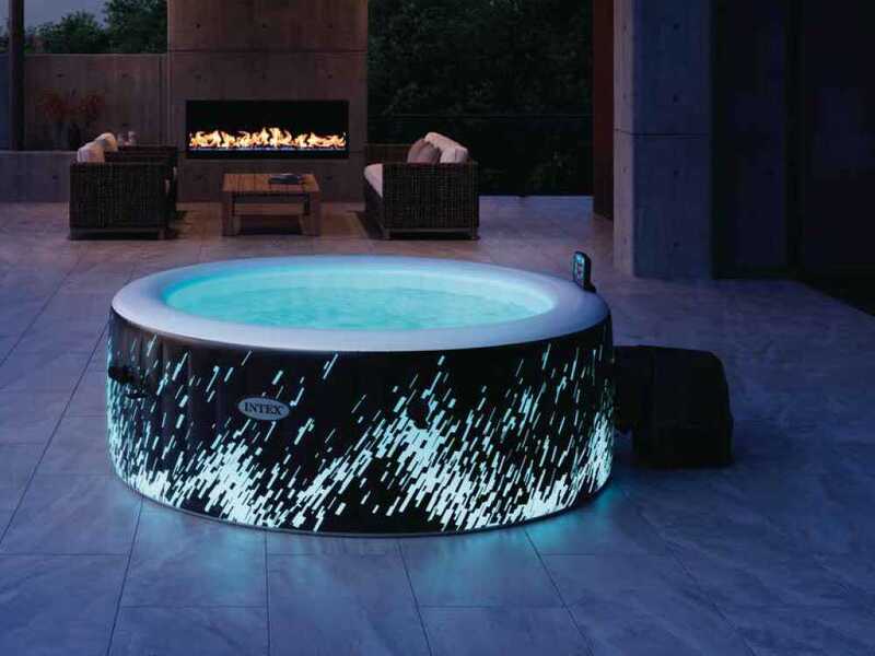 Intex PureSpa Bubble Glow Deluxe  - &Oslash;196x71 cm - Whirlpool 28494NP