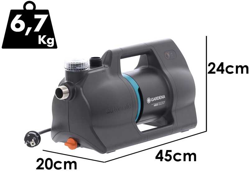 Gardena 4600 Silent - Gartenpumpe - 600 W
