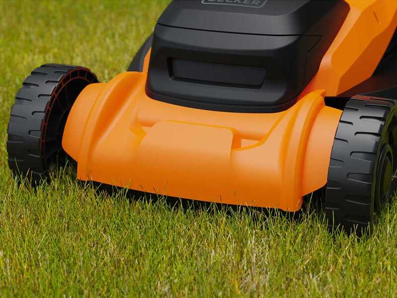 Black &amp; Decker BEMWP340-QS &ndash; Akku-Rasenm&auml;her &ndash; 1400 W &ndash; Schnittbreite 34 cm