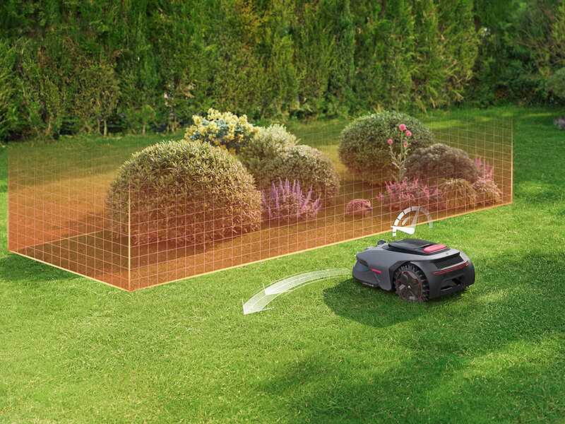 MOVA LiDAX Ultra 800 &ndash; M&auml;hroboter &ndash; ohne Begrenzungskabel - Mit garage