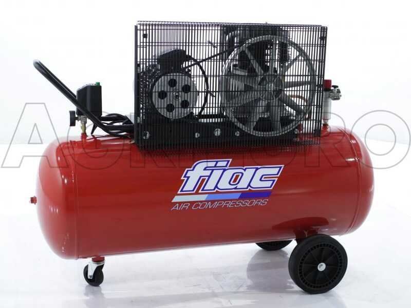 Fiac AB 300/598 - Kompressor mit Elektro-Motor und Riemenantrieb 270 L - 400V - Pressluft