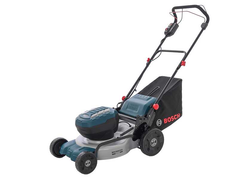 Bosch Professional GRA 18V2-46 SP &ndash; Akku-Rasenm&auml;her &ndash; 2x18V 5.5Ah - Schnittbreite 46 cm