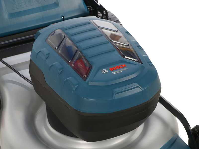 Bosch Professional GRA 18V2-46 SP &ndash; Akku-Rasenm&auml;her &ndash; 2x18V 5.5Ah - Schnittbreite 46 cm