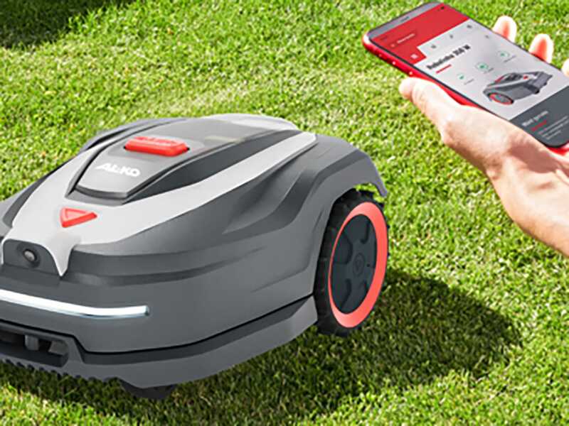 AL-KO Robolinho 1000 VISION Comfort - M&auml;hroboter - ohne Begrenzungskabel mit intelligenter Navigation