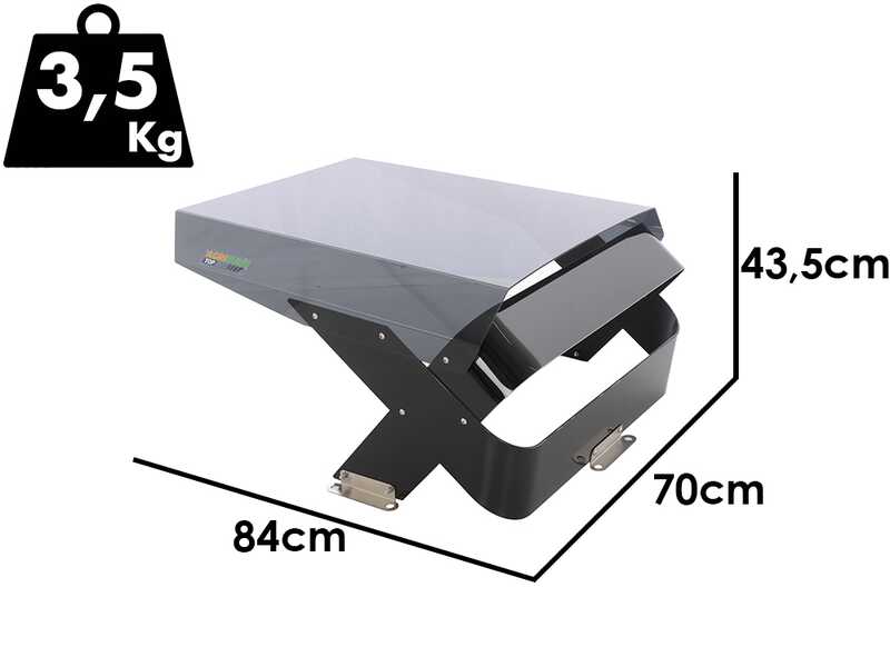 Mobius L -Garage f&uuml;r M&auml;hroboter &ndash; 84 x 70 x 43,5 cm
