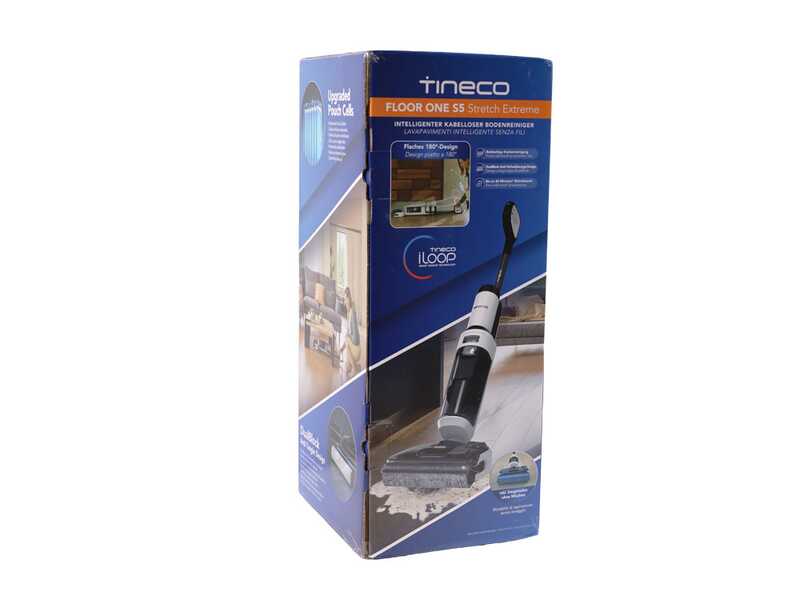 Tineco Floor One S5 Stretch Extreme -  Akku-Nass-Trockensauger Smart - 3 in 1: Wischen, Abziehen und Saugen