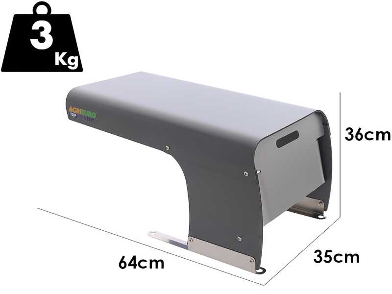 Garage Vader Micro f&uuml;r M&auml;hroboter &ndash; 64 x 35 x 36 cm