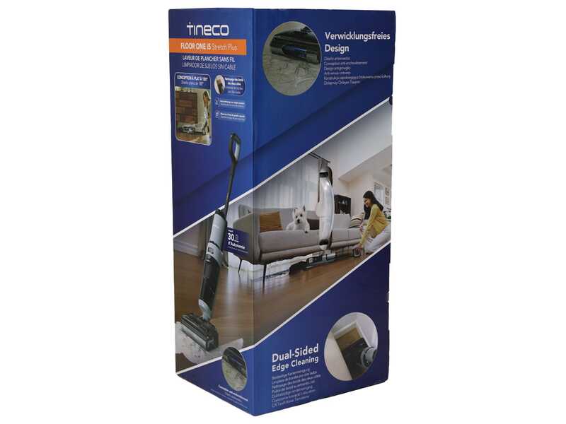 Tineco Floor One i5 Stretch Plus  -  Akku-Nass-Trockensauger - 3 in 1: Wischen, Trocknen und Saugen