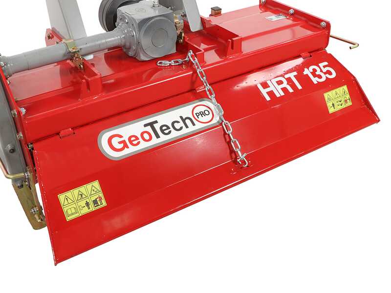 GeoTech Pro HRT-135 - Bodenfr&auml;se f&uuml;r Traktoren - mittelschwer mit fester Aufnahme