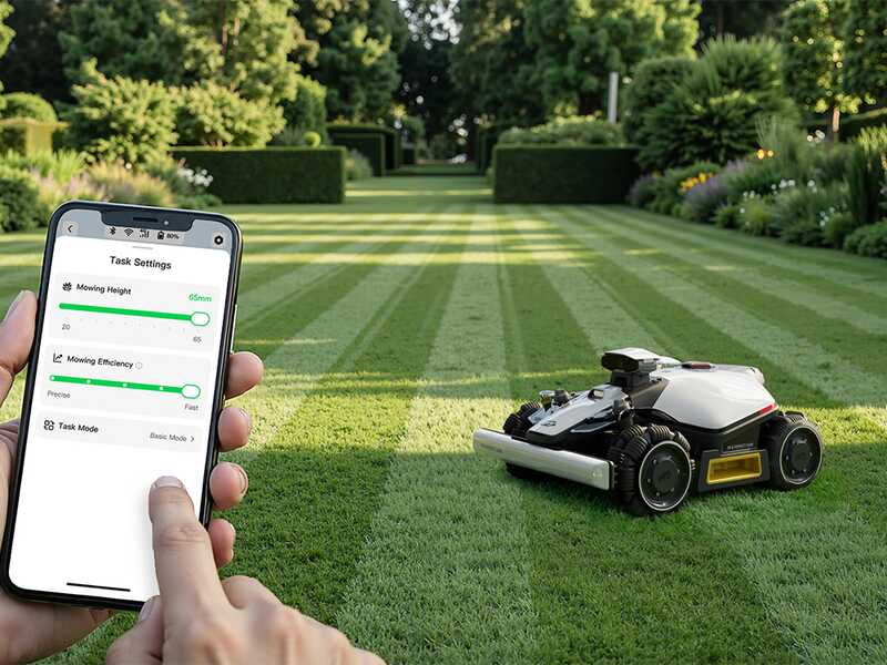 Mammotion LUBA mini 2 AWD 1000 &ndash; M&auml;hroboter &ndash; Ohne Begrenzungskabel mit intelligenter Navigation