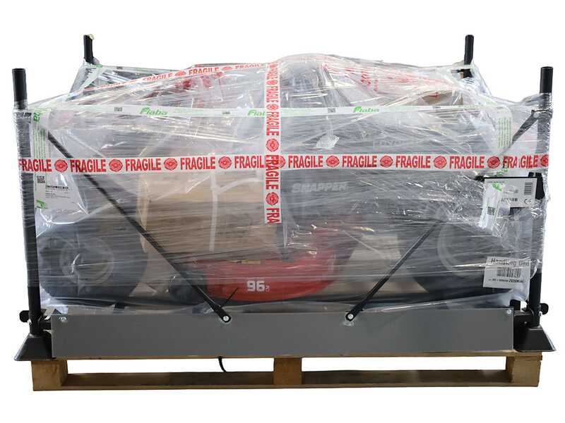 Snapper ERX96 &ndash; Akku-Rasentraktor 72 V/28 Ah &ndash; Seitenauswurf und Mulchfunktion