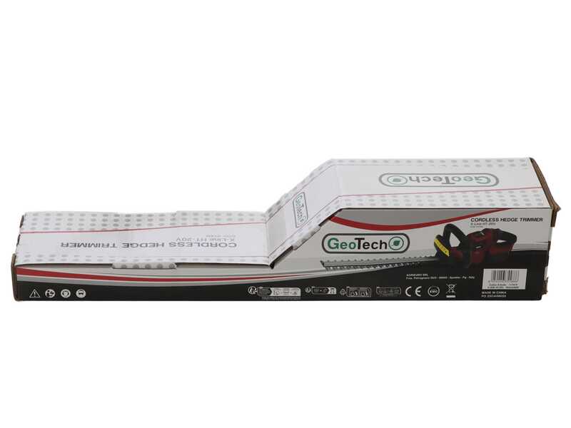Geotech X-Line HT-20V - Akku-Heckenschere - 20V 2Ah - Messer 51 cm