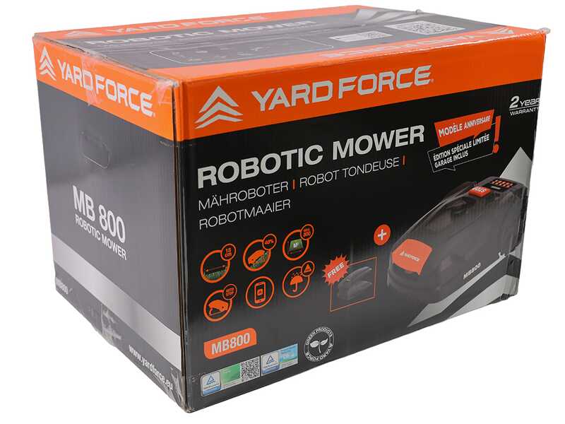Yard Force MB400 - M&auml;hroboter - mit Begrenzungskabel