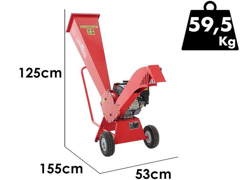 Attila ATS 600 L - Benzin-H&auml;cksler - Loncin G220F-Motor