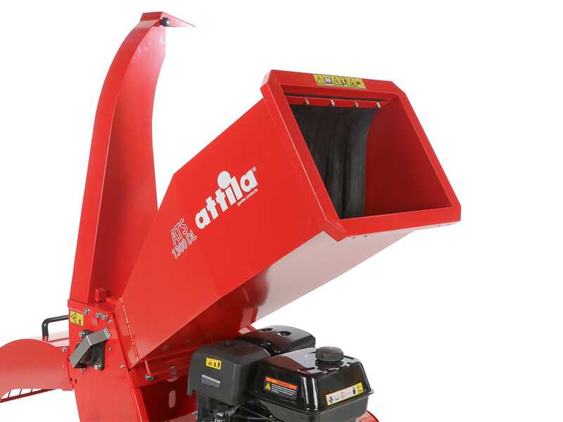 Attila ATS 1300 DLE &ndash; Benzin-H&auml;cksler &ndash; 420-ccm-Loncin-Motor mit Elektrostarter &ndash; Zwei Ausw&uuml;rfe