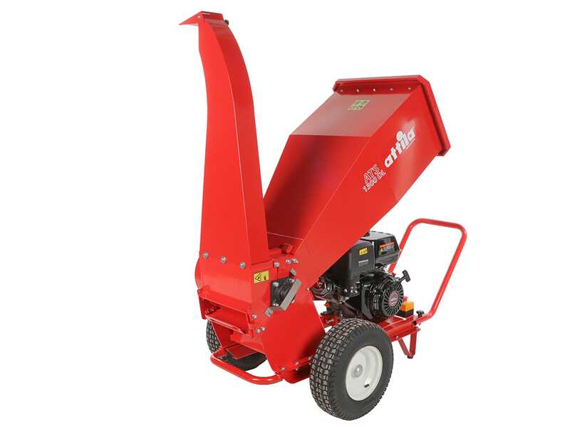 Attila ATS 1300 DLE &ndash; Benzin-H&auml;cksler &ndash; 420-ccm-Loncin-Motor mit Elektrostarter &ndash; Zwei Ausw&uuml;rfe