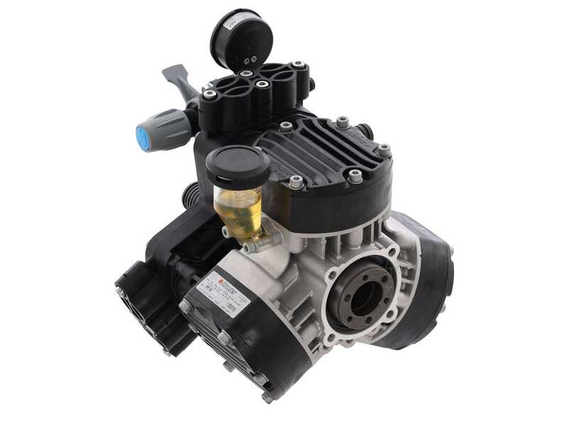 COMET MP55 AENP &ndash; Hochdruck-Membranpumpe f&uuml;r Traktor &ndash; Ausf&uuml;hrung f&uuml;r S&auml;uren und chemische Produkte