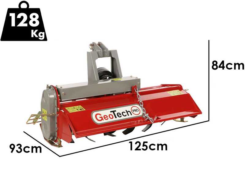 GeoTech Pro LRT 105 &ndash; Bodenfr&auml;se der leichten Baureihe mit manueller Seitenverschiebung