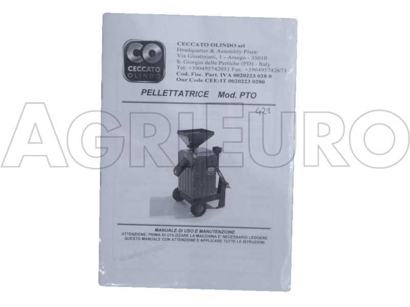 Ceccato Olindo - Pelletpresse PTO f&uuml;r Traktor - Pelletherstellung f&uuml;r die Heizung