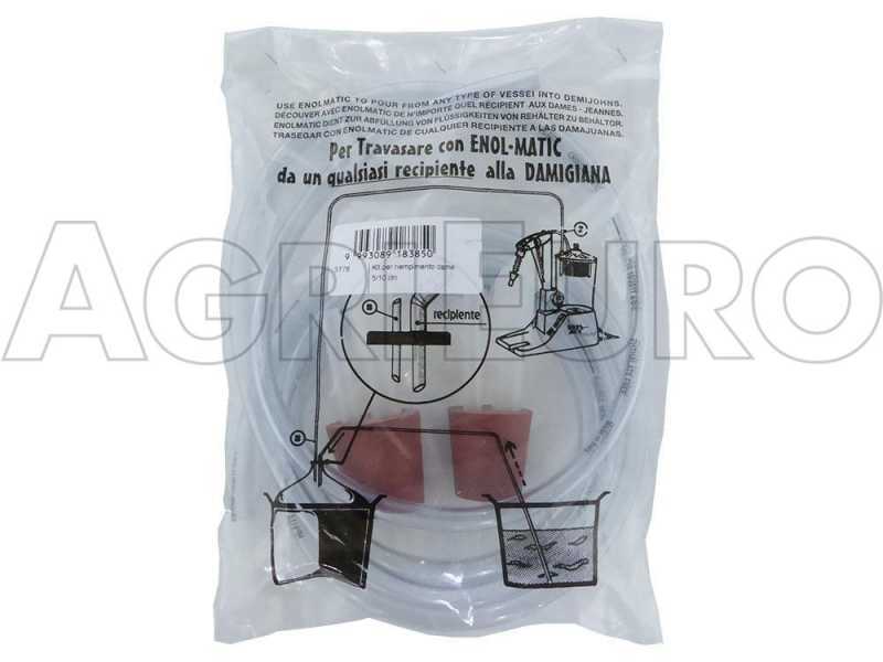 Dama Kit f&uuml;r Abf&uuml;ller Enolmatic - Kit f&uuml;r Korbflaschen von 5 bis 10 Liter