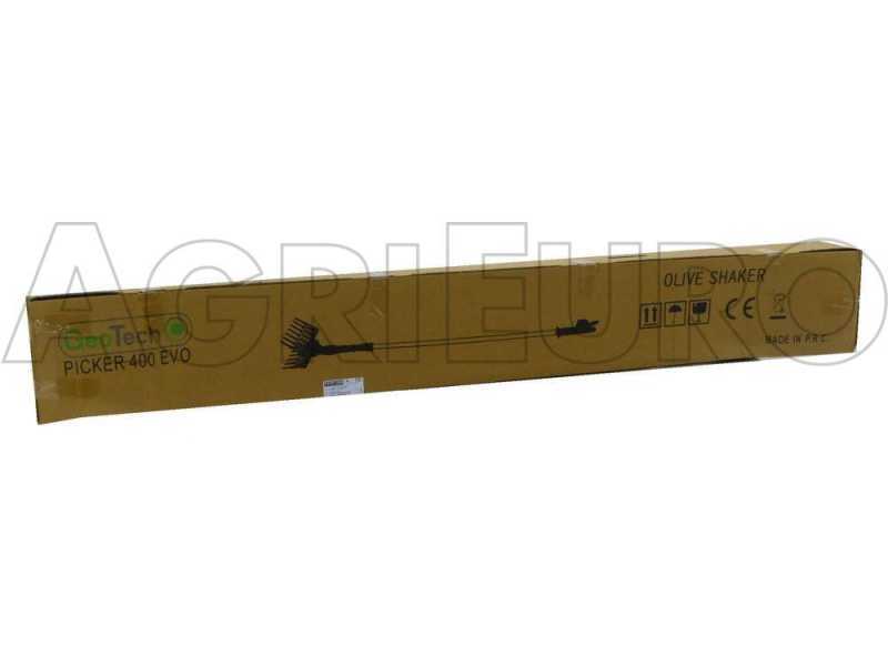 Batteriebetriebener Olivenr&uuml;ttler GeoTech Olive Picker 400 EVO - 190-280 cm Teleskopschaft