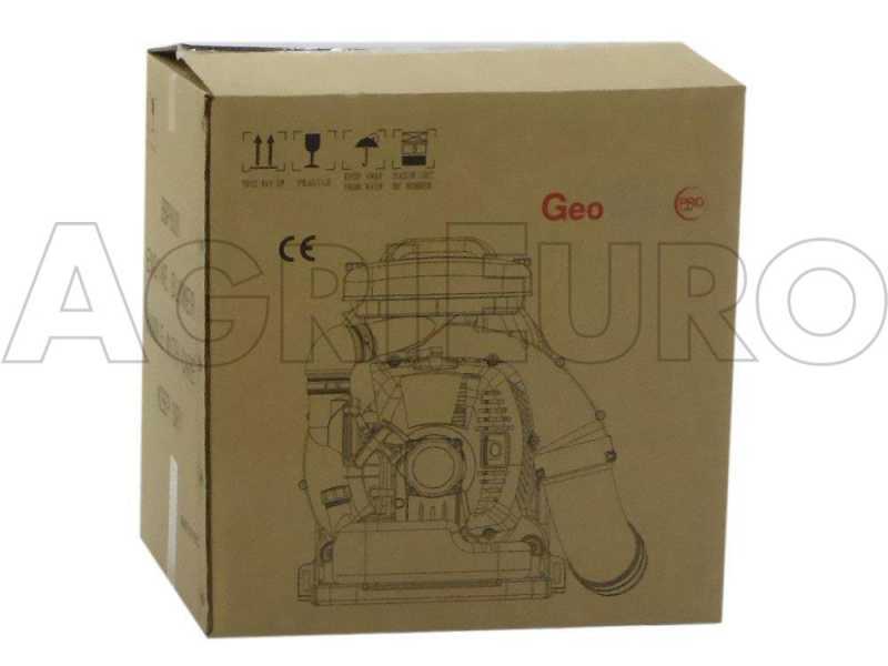 R&uuml;ckenlaubbl&auml;ser mit Benzinmotor GeoTech Pro BBP 800 mit gepolsterter R&uuml;cklehne