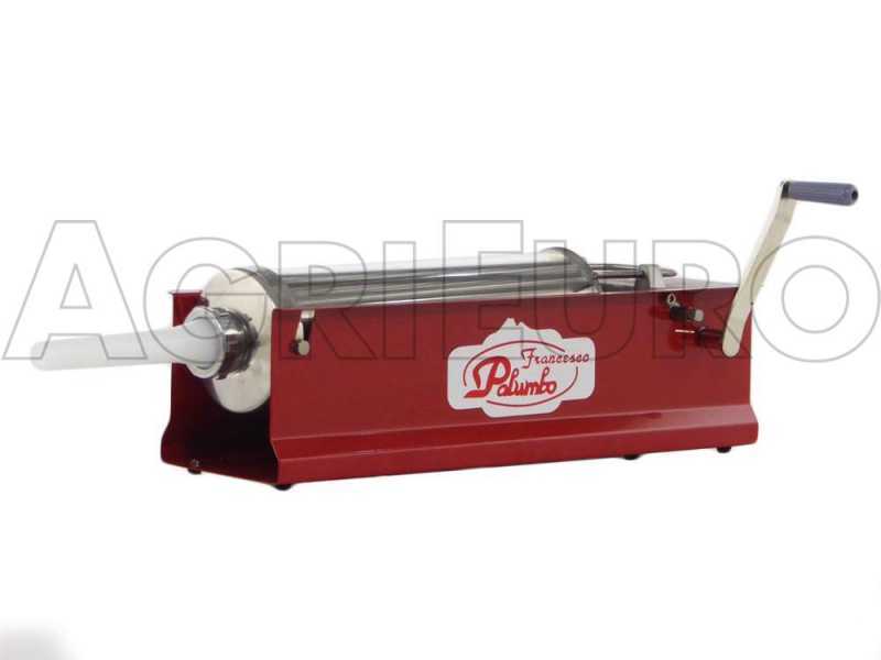 Palumbo Pavi 174 Rot - manueller Wurstf&uuml;ller 8 Kg - 2 Geschwindigkeiten