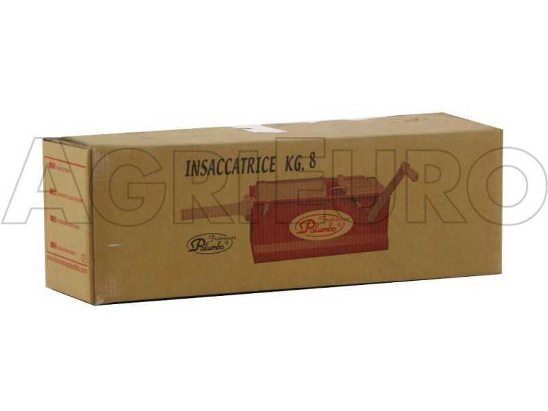 Palumbo Pavi 174 Rot - manueller Wurstf&uuml;ller 8 Kg - 2 Geschwindigkeiten