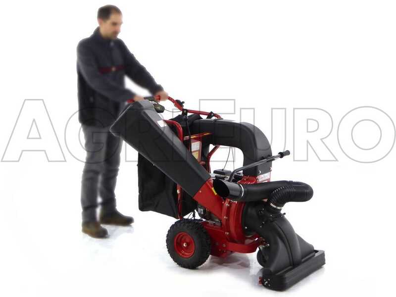 GeoTech Pro LV650 SPL Deluxe - Laubsauger mit H&auml;cksler - mit Radantrieb - Loncin 6.5 PS