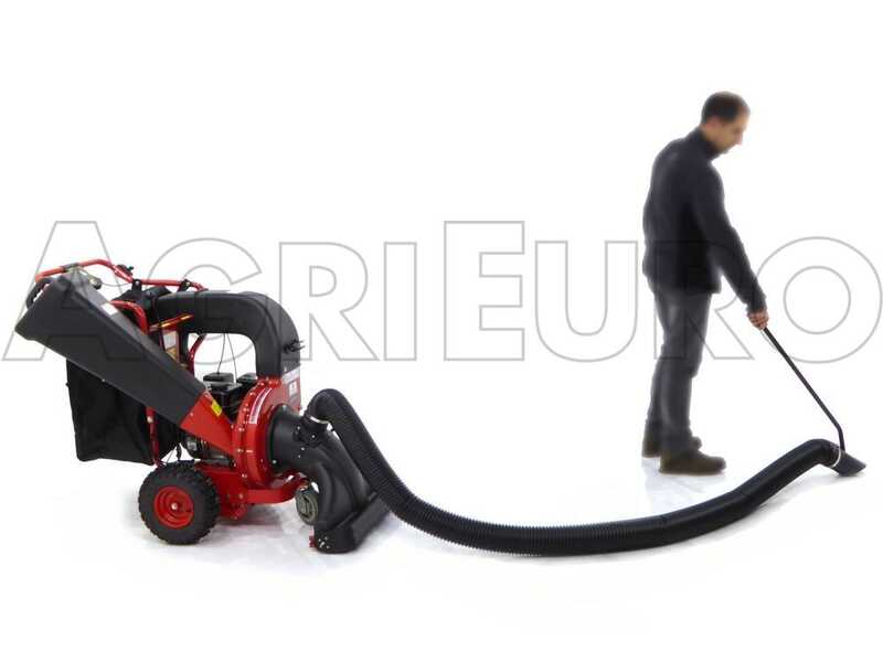 GeoTech Pro LV650 SPL Deluxe - Laubsauger mit H&auml;cksler - mit Radantrieb - Loncin 6.5 PS