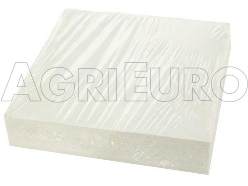 Sorte 4 - 25 Filterkartons AgriEuro 40x40 cm f&uuml;r Weinfilterpumpen - keine L&ouml;cher