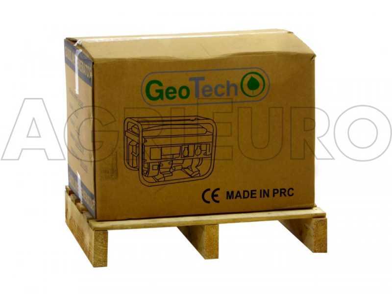 GeoTech GGSA3000 - Benzin-Stromerzeuger mit AVR-Regelung 2.7 kW - Dauerleistung 2.5 kW - 230V