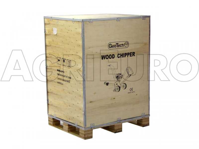 GeoTech PCS70L Profi H&auml;cksler Schredder - 7 PS Loncin Benzinmotor