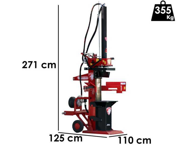 Ceccato BULL SPLT16 - Holzspalter f&uuml;r Traktor - stehend - 16t - Kolbenhub 110 mm