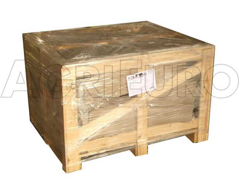 Holzbackofen f&uuml;r drau&szlig;en AgriEuro Cibus Red 80x60 - aus lackiertem Stahl