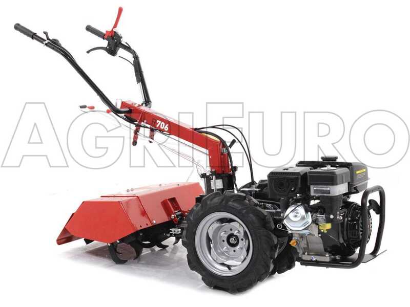 GINKO R706 - A109 gro&szlig;e Profi-Einachsschlepper mit Loncin G270F Benzinmotor