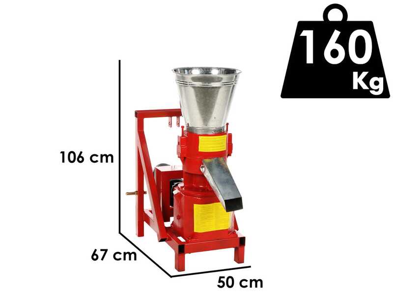 GeoTech Pro TWPM200 - Pelletpresse f&uuml;r Traktor - Pelletherstellung f&uuml;r die Heizung