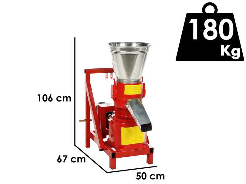 GeoTech TWPM230 - Pelletpresse f&uuml;r Traktor - Pelletherstellung f&uuml;r die Heizung